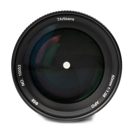 7Artisans 50mm F1.05 Full-Frame - obiektyw, zaślepka